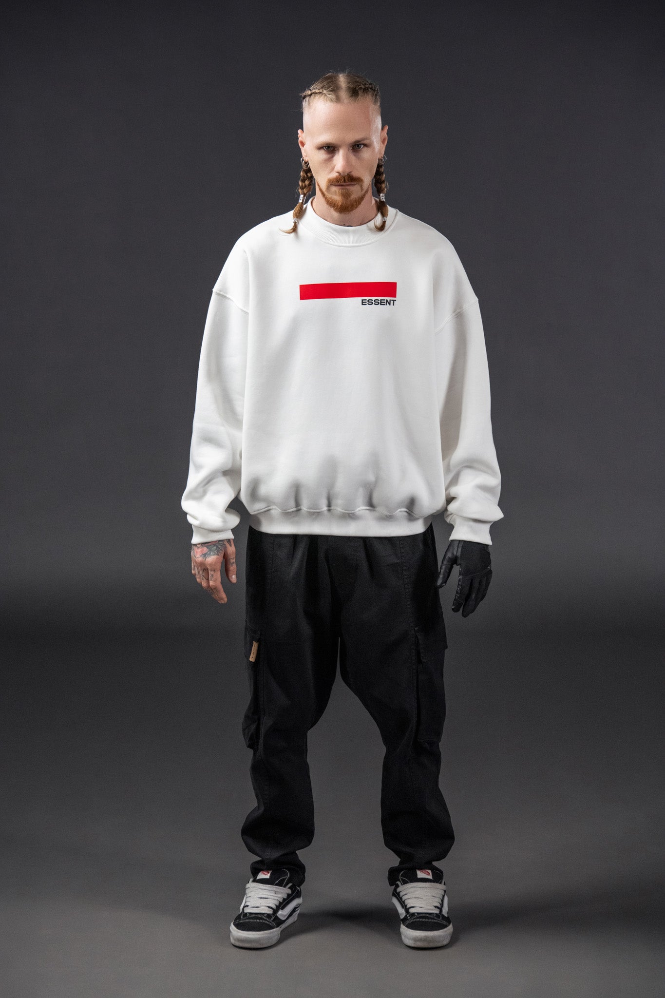 Felpa Girocollo Oversize - Signum